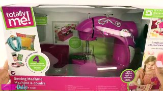 Unbox Daily: Totally Me Kids Sewing Machine | PLUS DIY Pillow and Beanbag Chair - 4K