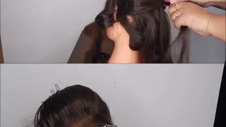 Pakistani Bridal Mehndi Hairstyle /Indian Bridal Hairstyle (No Background Music)