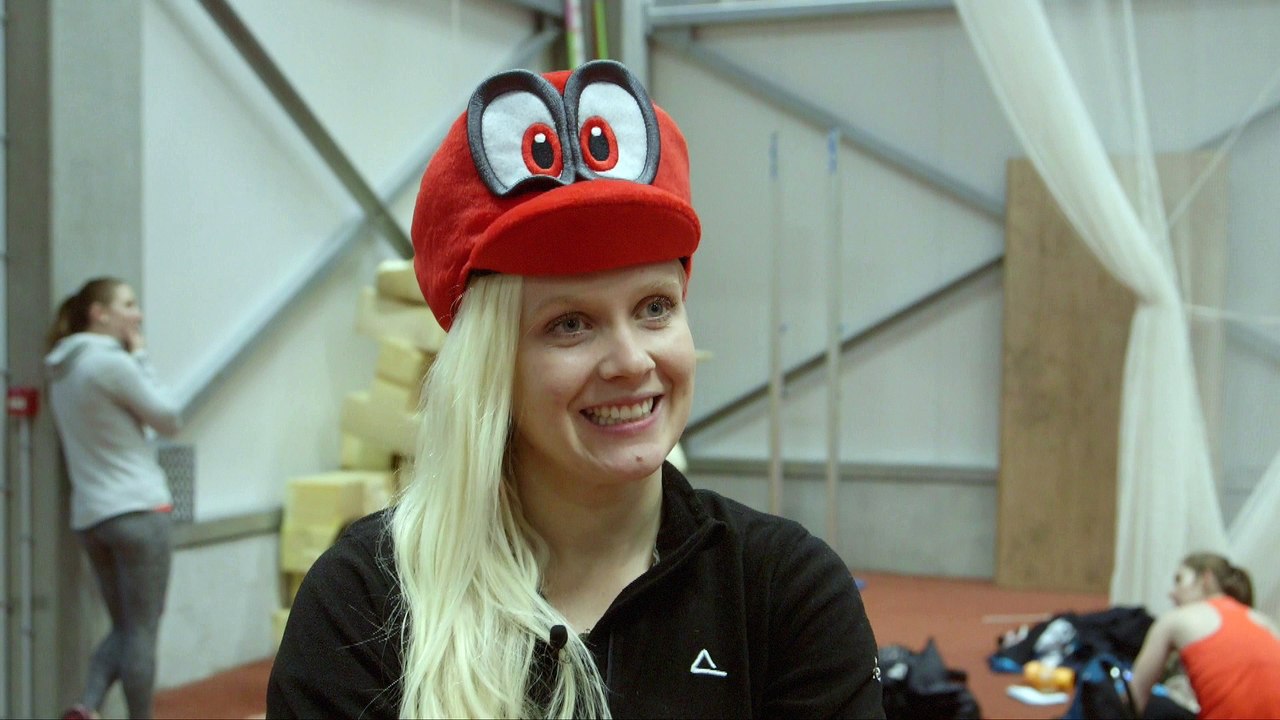 Kim Meylemans, skeletoneuse belge, répond au quizz Nintendo