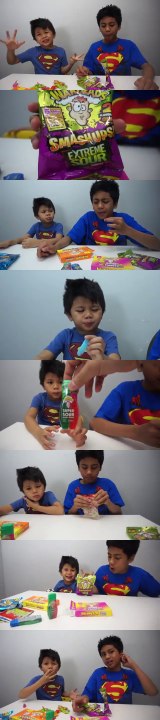 WARHEADS CHALLENGE Sour Candy Challenge Kids Candy Review