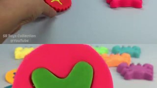 Play Doh Crabs with Star Heart Circle Shapes Cookie Cutters Fun and Creative for Kids