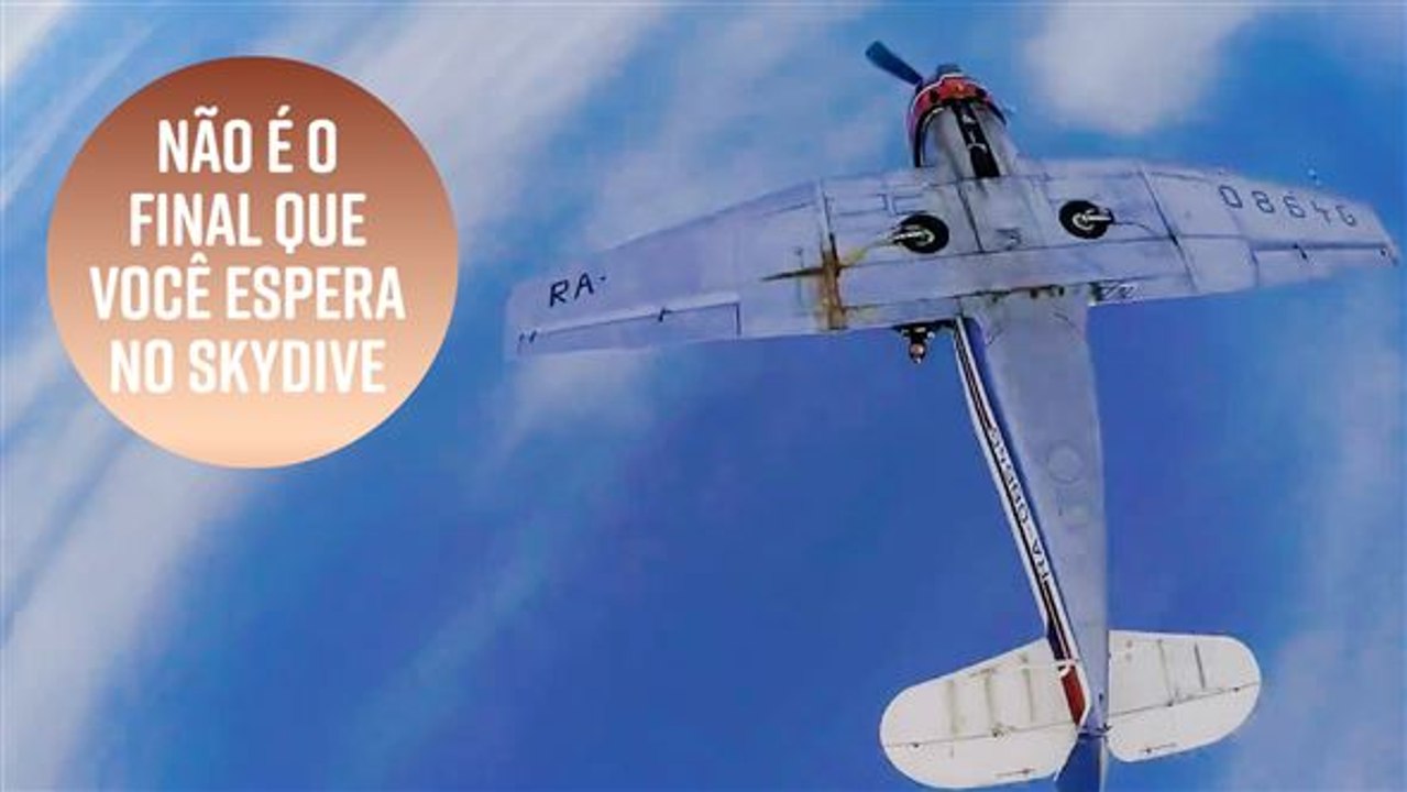Um skydive russo com final inesperado