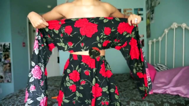 DIY| Make 1 Skirt Into 5 Outfits (No Sewing!)