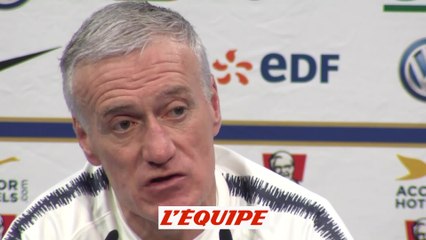 Deschamps «Il y a une attente très forte» - Foot - Amical - Bleus