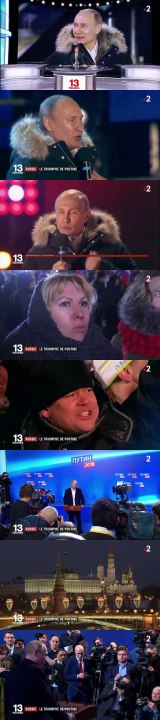 Russie : le triomphe de Vladimir Poutine
