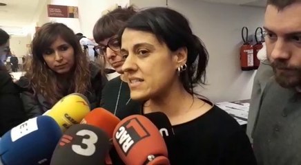 Anna Gabriel: ‘Posaré el meu cos, ànima i cap en la denúncia de les vulneracions de drets humans’