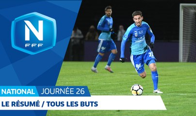 Championnat National, 26e journée : tous les buts