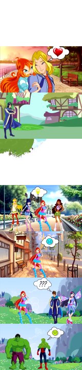 WINX CLUB with Animation Scary Funny Love Story Real Life Bloom Sky Happy Wedding