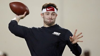 Kyle Brandt: Baker Mayfield is selling himself as a football player