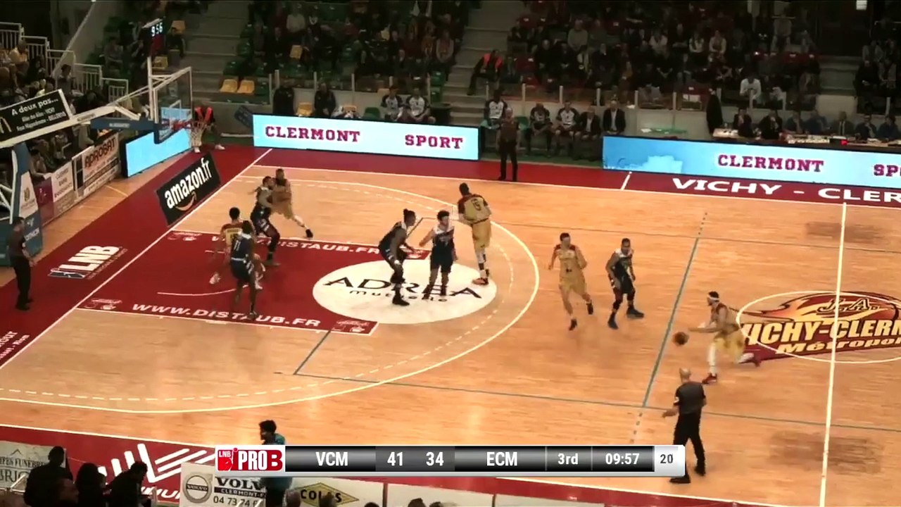 Highlights : J.A.VCM / Charleville-Mézières (Pro B J23 - 16/03/2018)