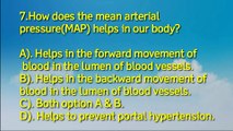 Cardiovascular System or Circulatory System Nursing MCQ's