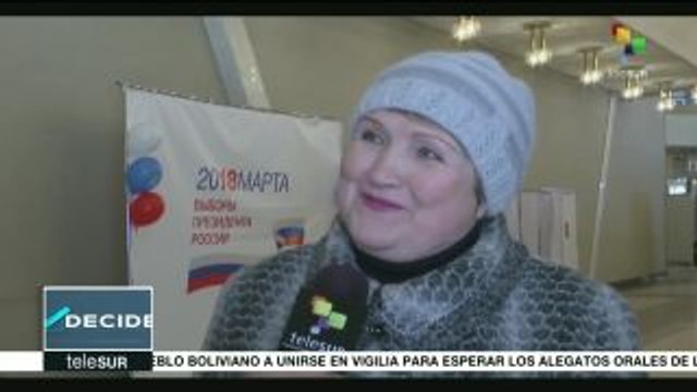 Vladimir Putin agradece al pueblo ruso victoria electoral