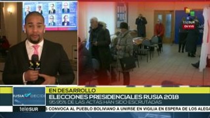 Vladimir Putin se perfila para lograr su tercer reelección