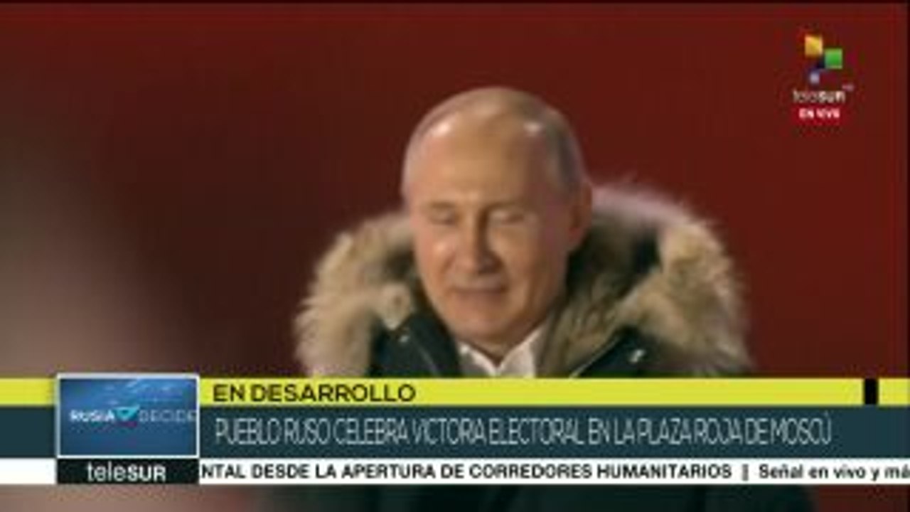 Pdte. Putin llama a la unidad a todas las fuerzas políticas de Rusia