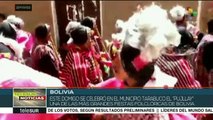 Celebran bolivianos fiesta del Pujllay una de las más grandes del país