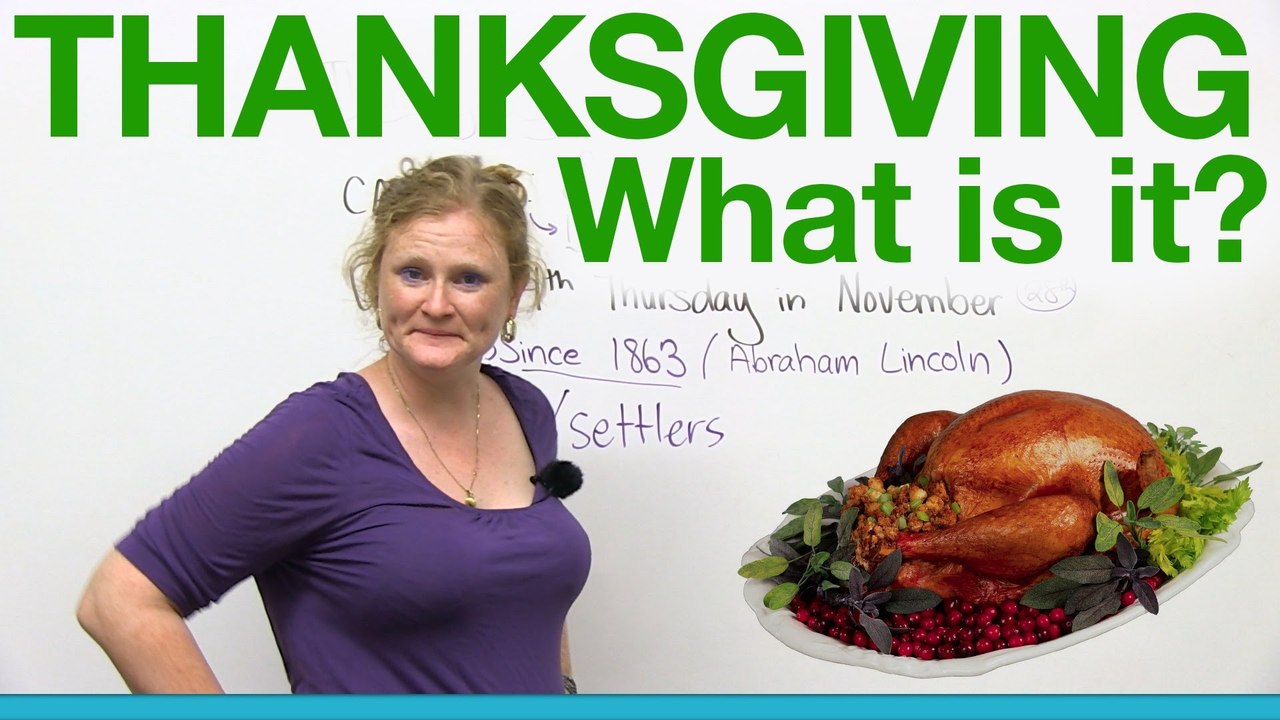 Thanksgiving - What is it