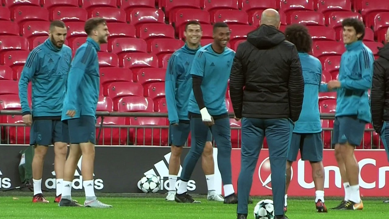 It's all fun & games on the training ground!