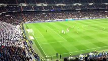 Así celebró el Bernabéu el Poker de Cristiano Ronaldo 