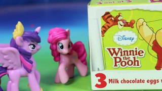 Jajka Niespodzianki - My Little Pony & Kubuś Puchatek Disney - bajka po polsku