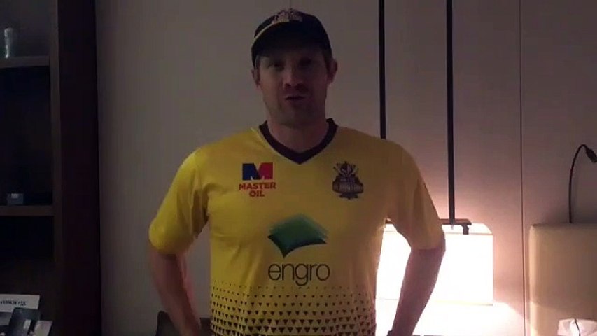 Shane Watson Message for Pakistan