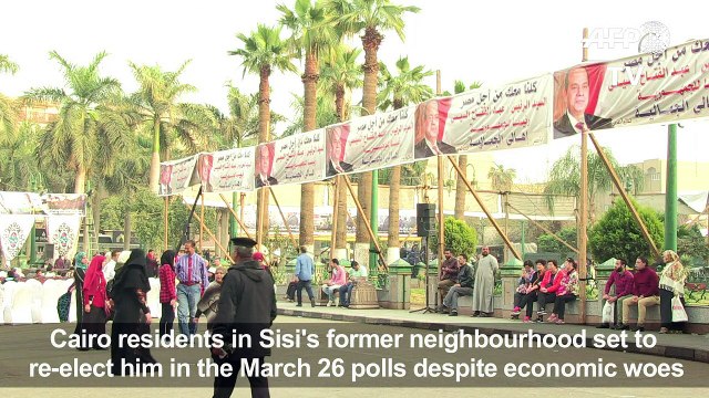 Cairo voters back native son Sisi despite economic woes