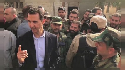 Al Asad mediatiza su visita a Guta Oriental