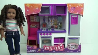 American Girl | My Life As KITCHEN Play Set | Opening & Review by request