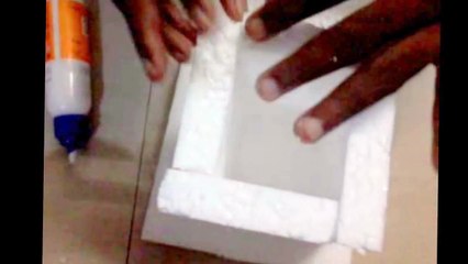 DIY_ How to make pen stand and mobile stand using Thermocol