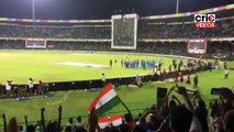 Watch Rohit sharma celebrates India's victory with Sri Lankan Flag