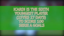 Mauro Icardi passes 100 league goals