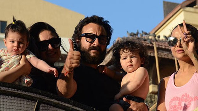 Taimur, Inaaya, Kareena Kapoor Khan, Saif, Soha, Kunal Kemmu Come Together For The Perfect Family Click