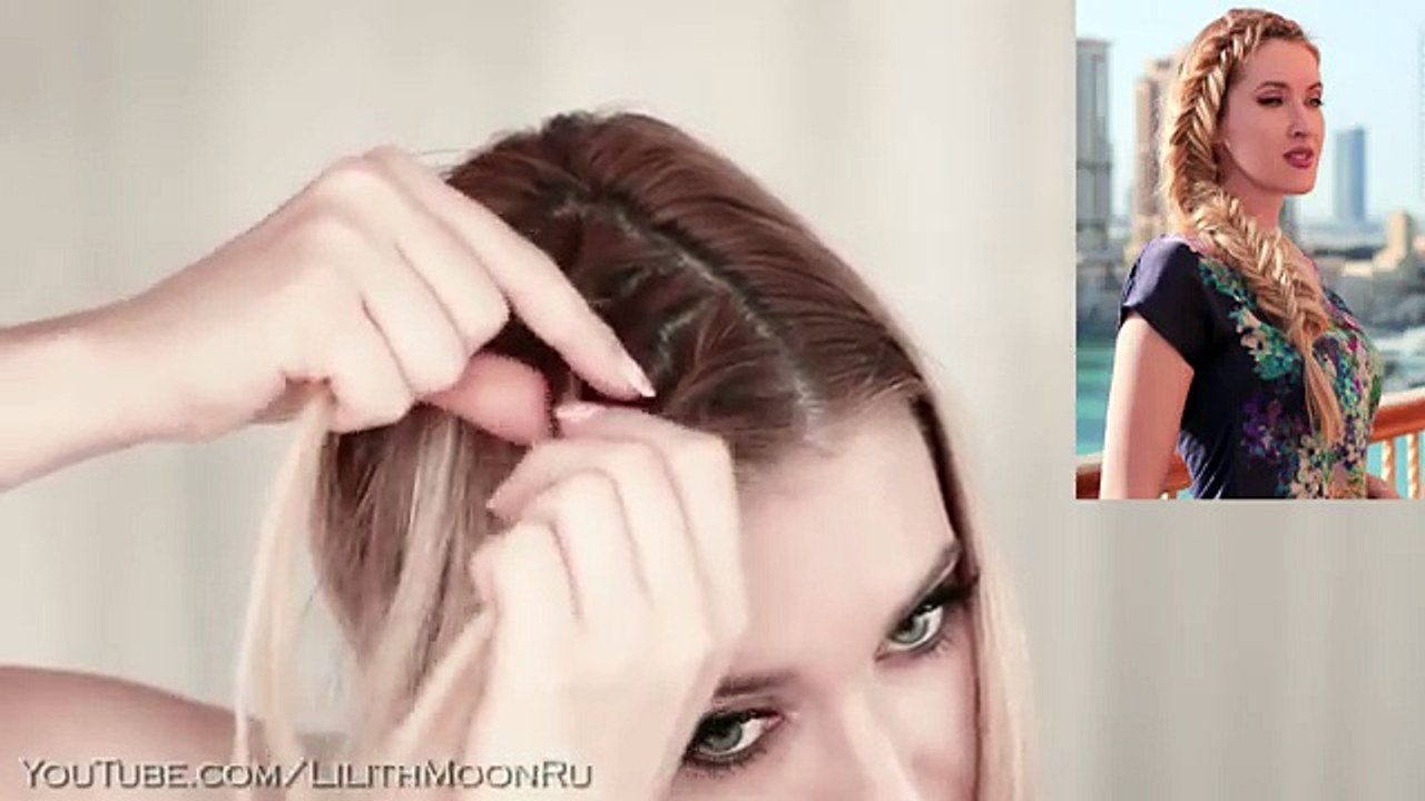 Причёски на каждый день, свадьбу/выпускной, быс...