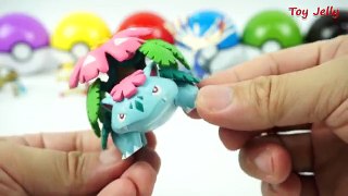 Pokemon Go! Monster Ball Surprise Toys, Pokemon XY Takara Capsule Toys, Pikachu, Xerneas, Yveltal
