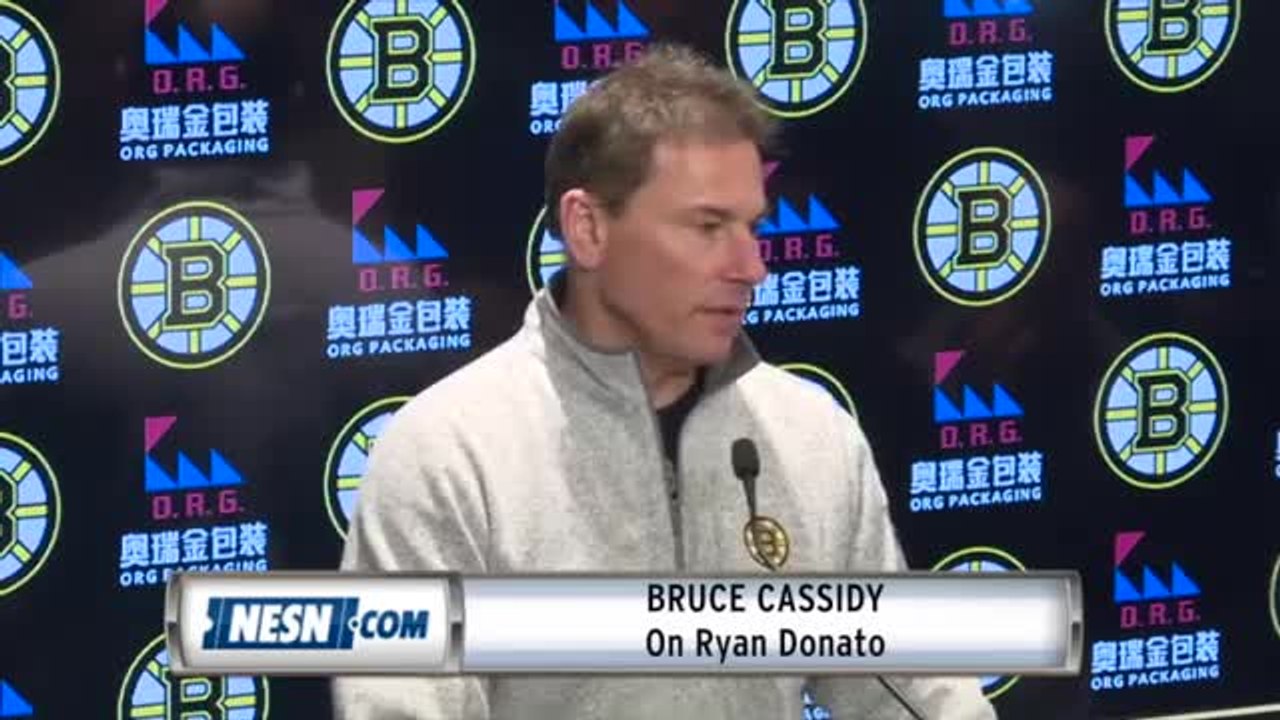 Bruce Cassidy Shares Thoughts On Ryan Donato&ap...