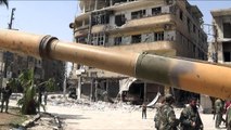 قوات النظام السوري تسيطر على بلدة كفربطنا في الغوطة الشرقية