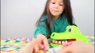 DLA DZIECI Gra KROKODYL Dentysta ZABAWKA Bajki Dla Dzieci Śmieszny filmik