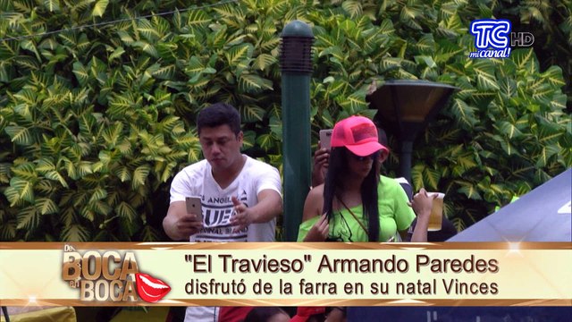Armando “Sofía debe sentirse orgullosa porque salió con Armando Paredes”