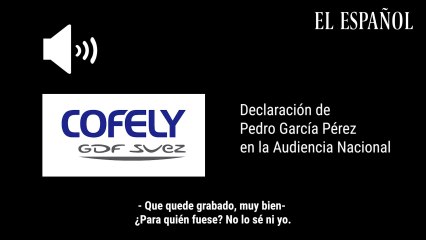Declaraciones Pedro García Pérez Audiencia Nacional