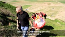 In Mosul post-IS, paragliders take to the skies again