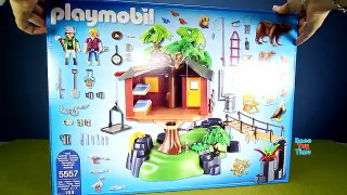 Playmobil Wildlife Animals Treehouse Building Set Build Review