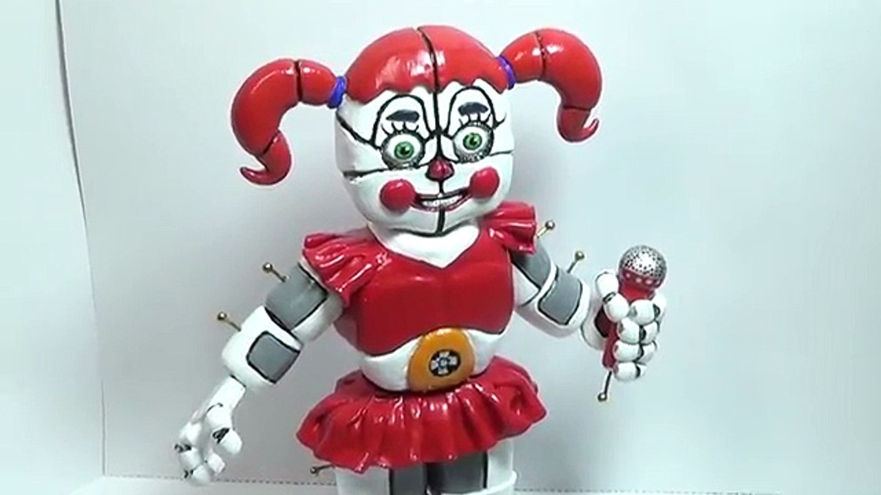 Circus Baby Doll - FNAF Sister Location inspired Polymer Clay Tutorial (Five Nights at Freddys)