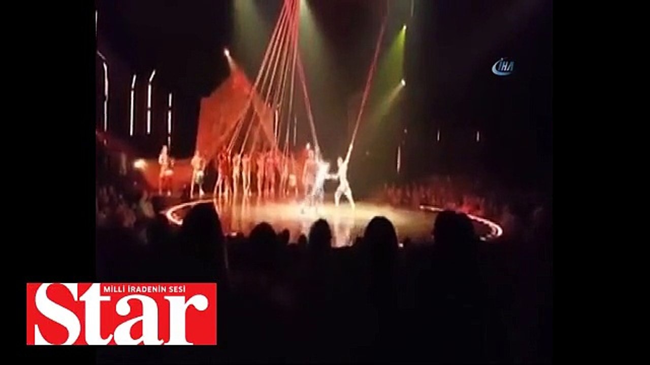 Sirkte korkunç kaza