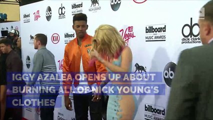 Iggy Azalea Opens Up About Burning all of Nick Young's Clothes