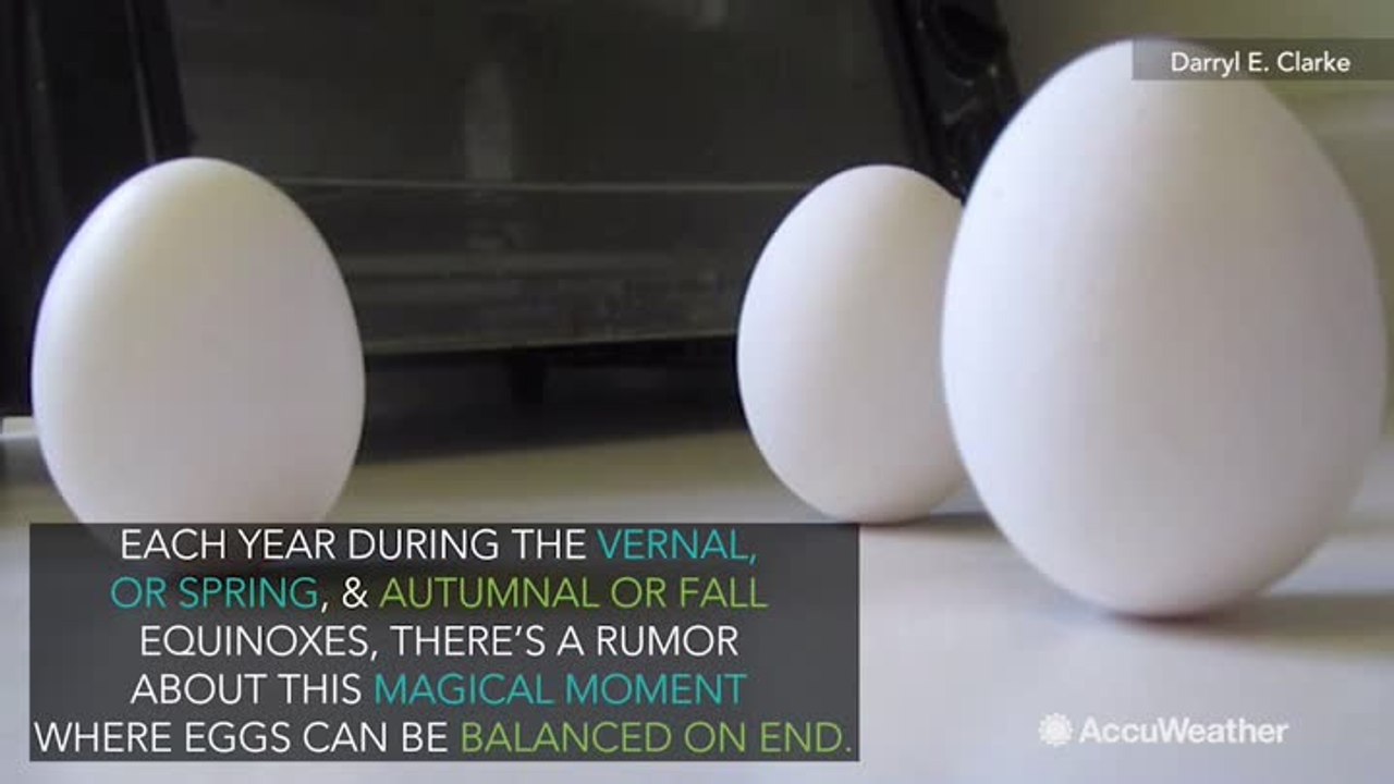 Can you really balance an egg during the spring equinox?