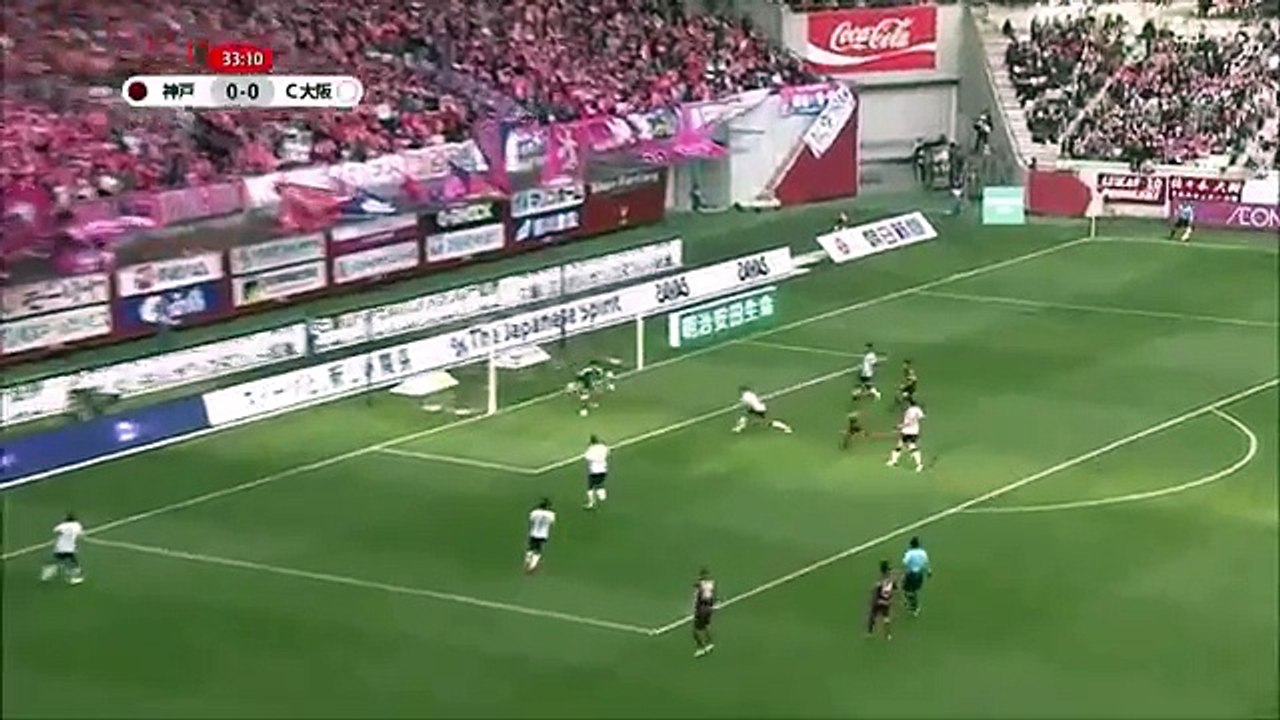 Vissel Kobe 1:0 Cerezo Osaka (Japan. J League. 18 March 2018)