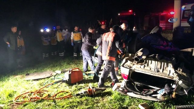 Başkent’te trafik kazası: 3 ölü 2 yaralı