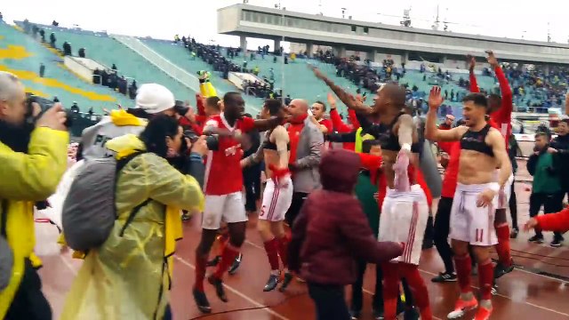 Сектор Г полудя заедно с футболистите на ЦСКА след победата над Левски