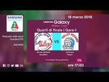 Gara1 Scandicci - Pesaro | Quarti di finale | Highlights | Samsung Galaxy Volley Cup