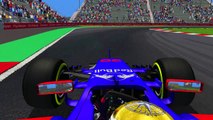 rFactor - F1 2017 Gelael Onboard Mexico FP1 HD