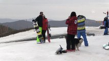 Kartalkaya'da kayak sezonu sona eriyor - BOLU